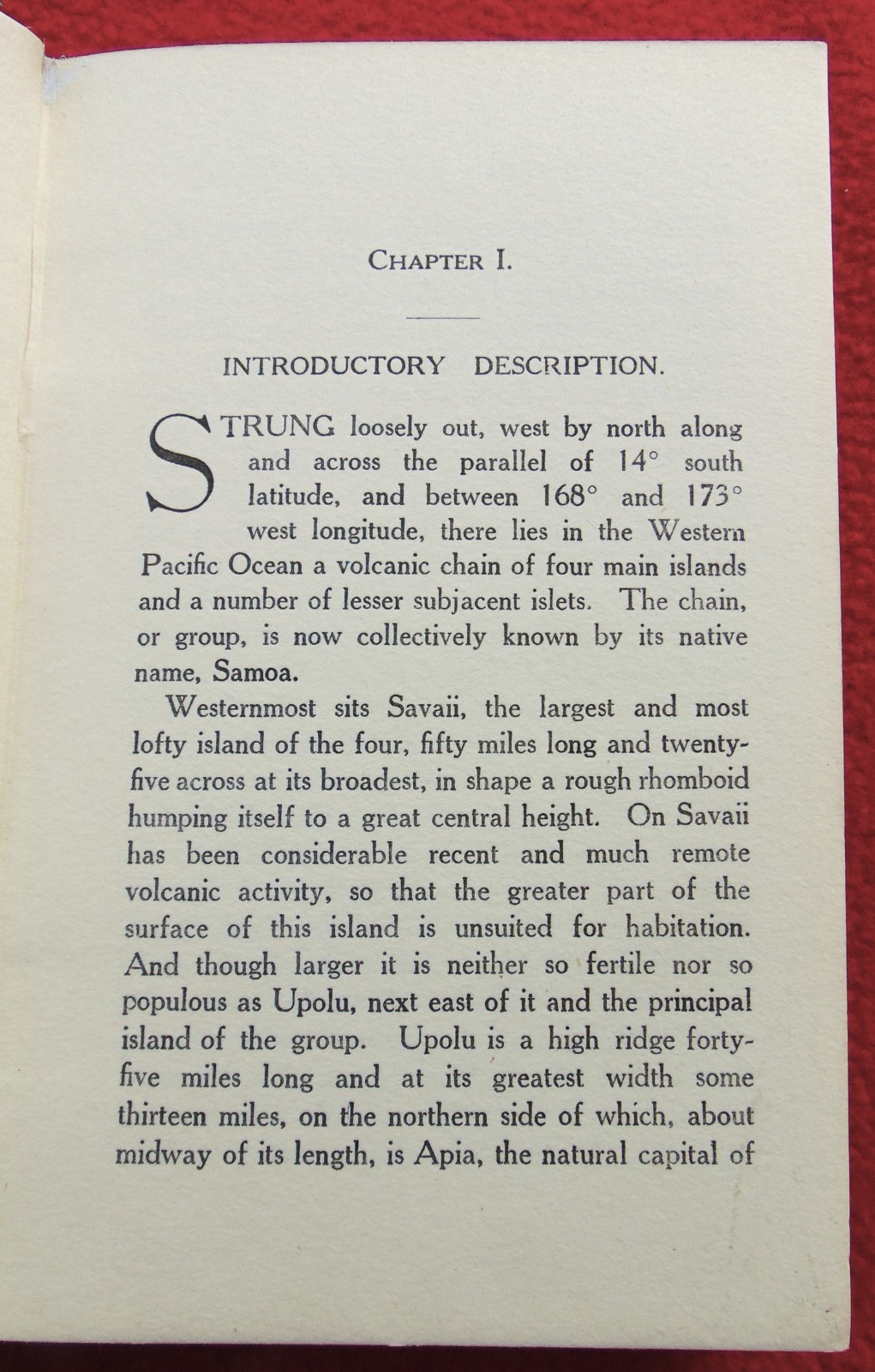 RARE ANTIQUE ORIGINAL 1918 BOOK „HISTORY OF SAMOA“ ~ BY R.M. WATSON, L.L.B.