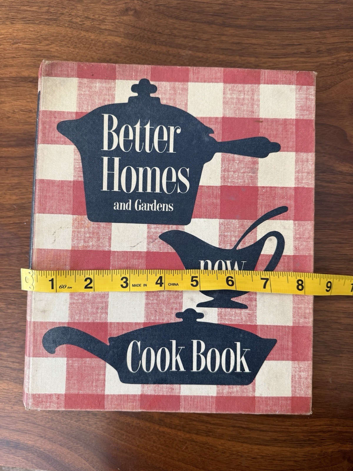 Vintage 1953 Better Homes & Gardens New Cookbook 5-Ring Binder