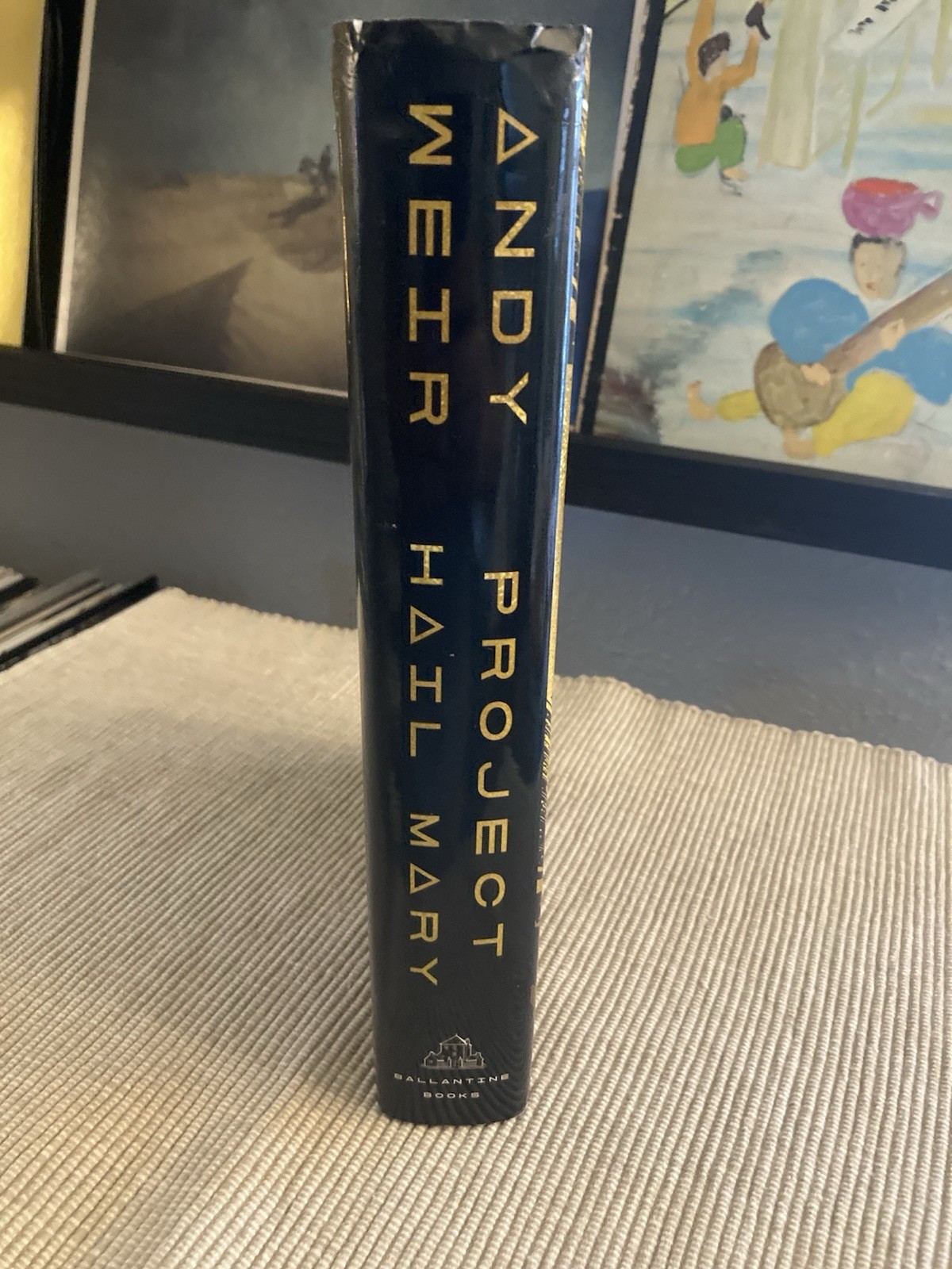 Project Hail Mary by Andy Weir – 1st Edition/1st Print Hardcover – Average Cond.