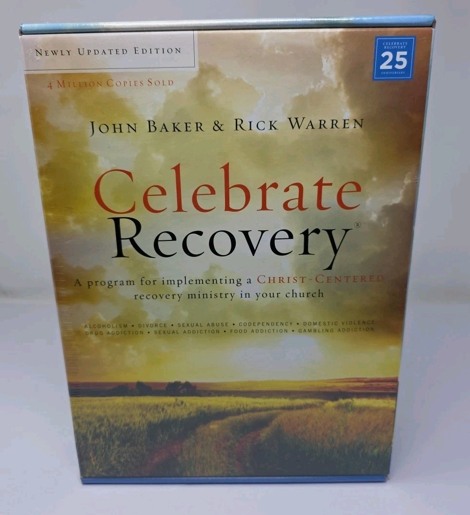 Celebrate Recovery John Baker Rick Warren Zondervan Yellow Box Set Christian