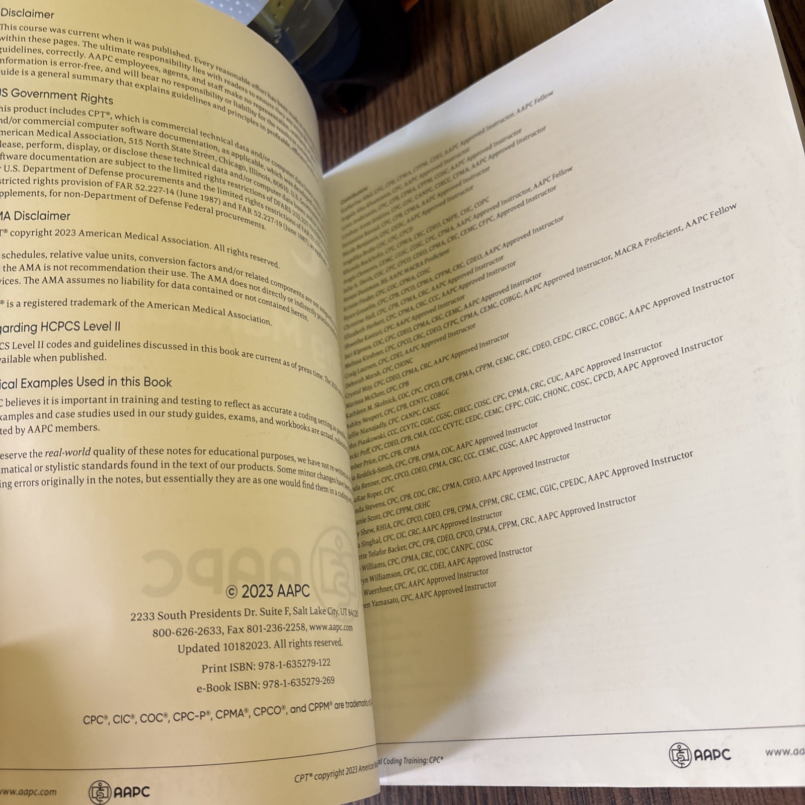CPC Certified Professional Coder Training Manual 2024 AAPC