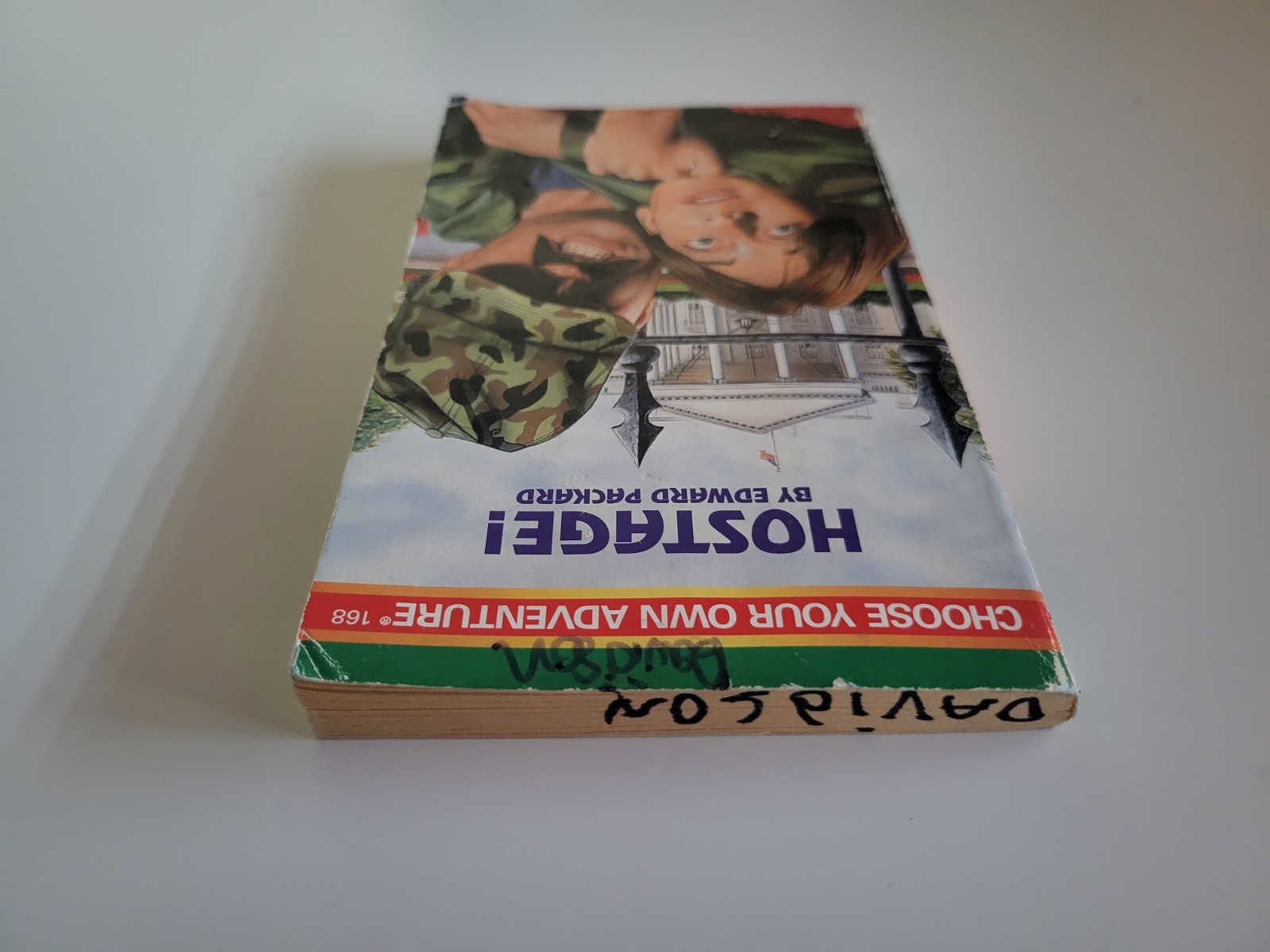 1996 HOSTAGE ! CHOOSE YOUR OWN ADVENTURE #168 EDWARD PACKARD PAPERBACK RARE VTG