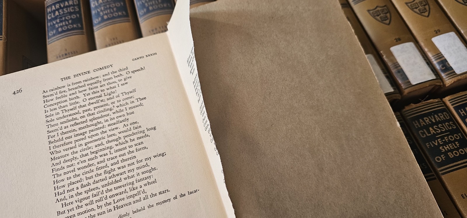 1930s Harvard Classics 5 Foot Shelf Of Books 51 Volume (#35 missing) Library Iss