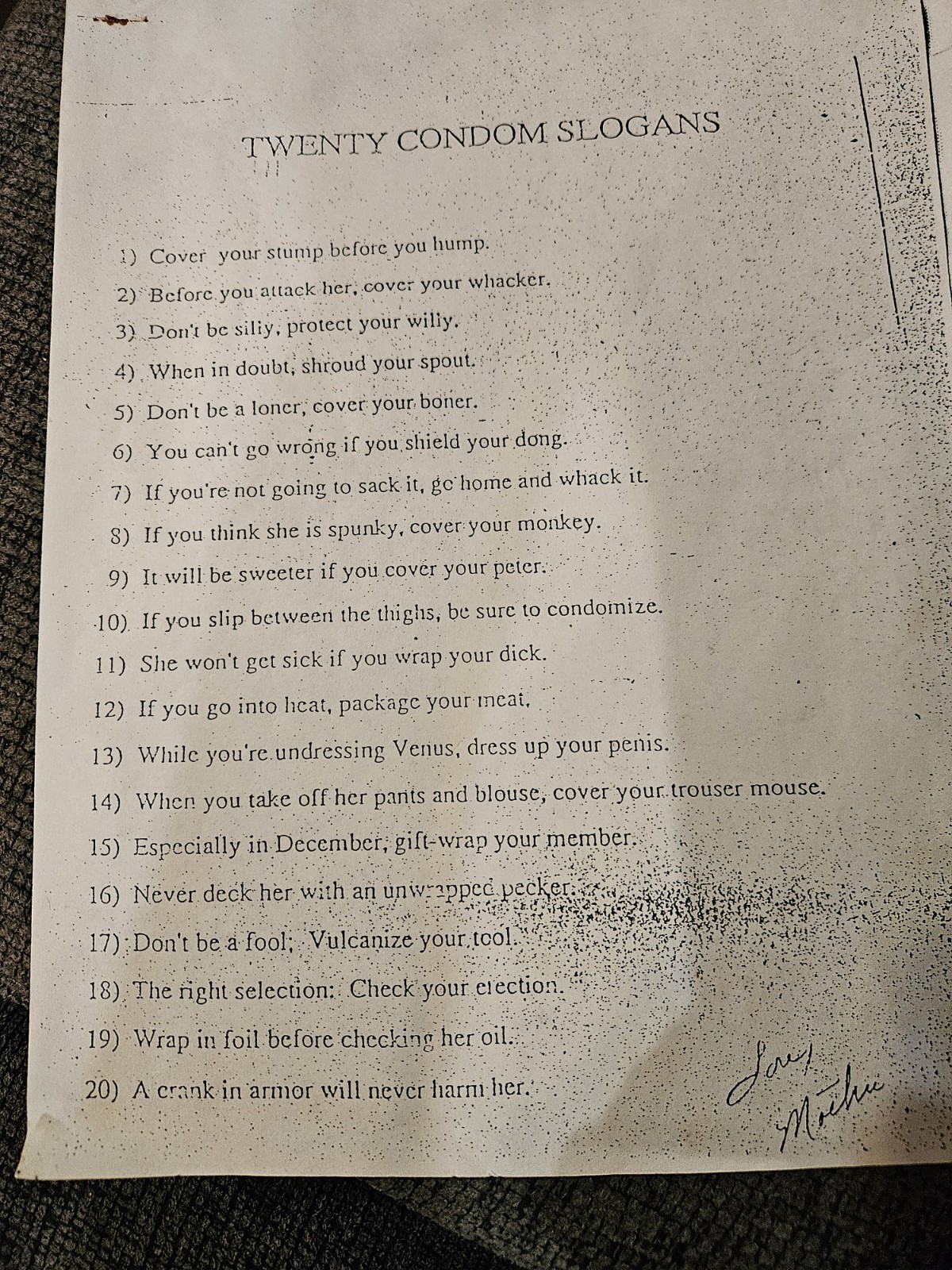 24 Old Jokes 1940s-1980s Dads Collection