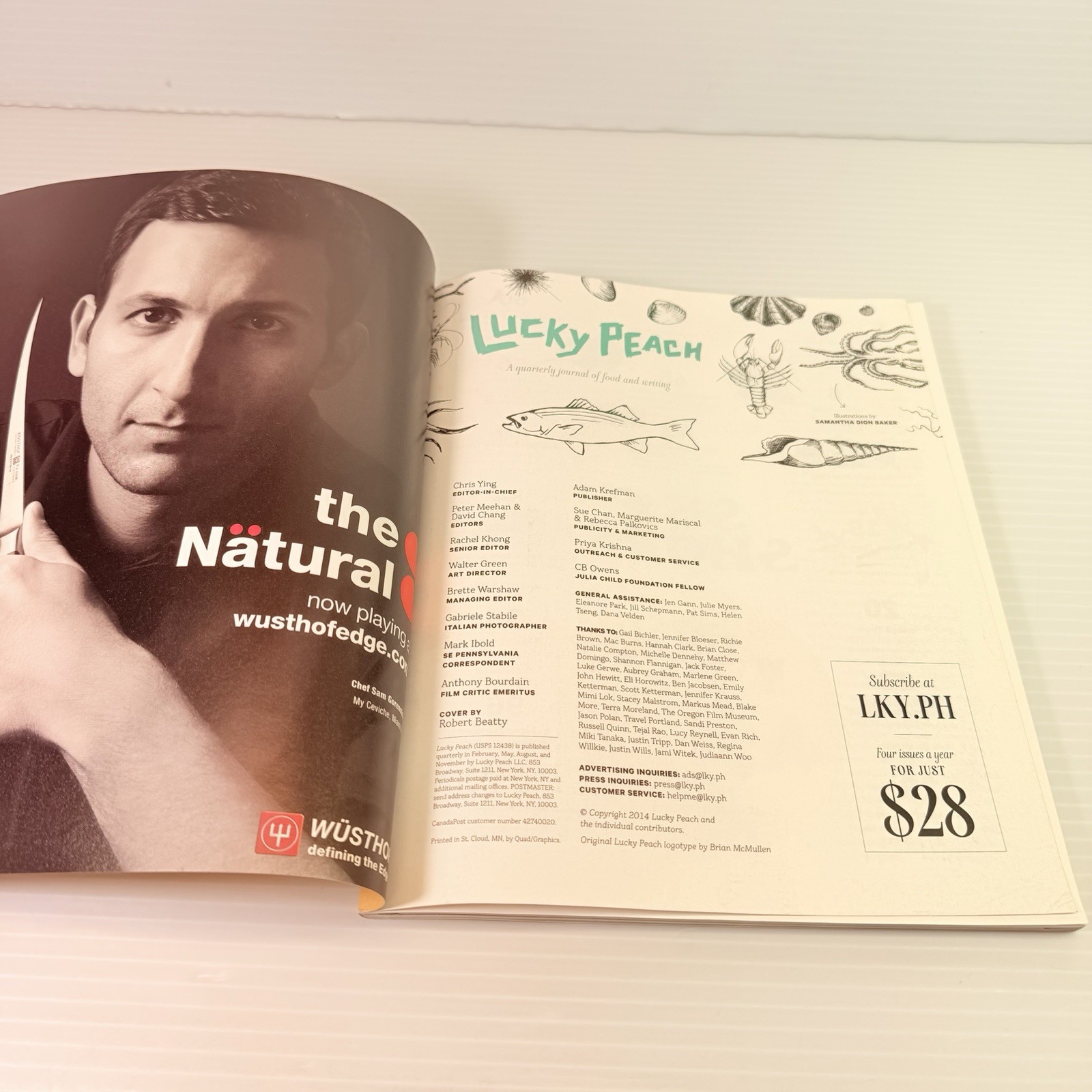 Lucky Peach Issue 12 : Seashore 2014 PB Nice!