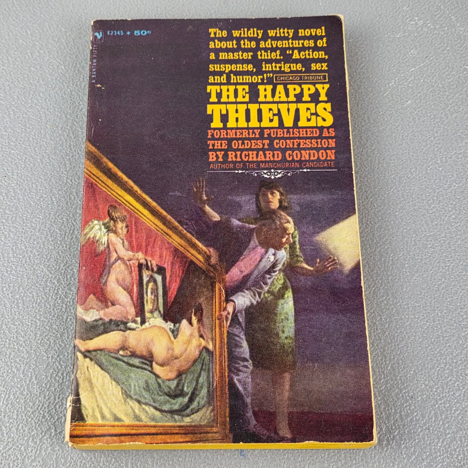 The Happy Thieves Richard Condon 1962 Bantam Edition Movie Tie-In Novel