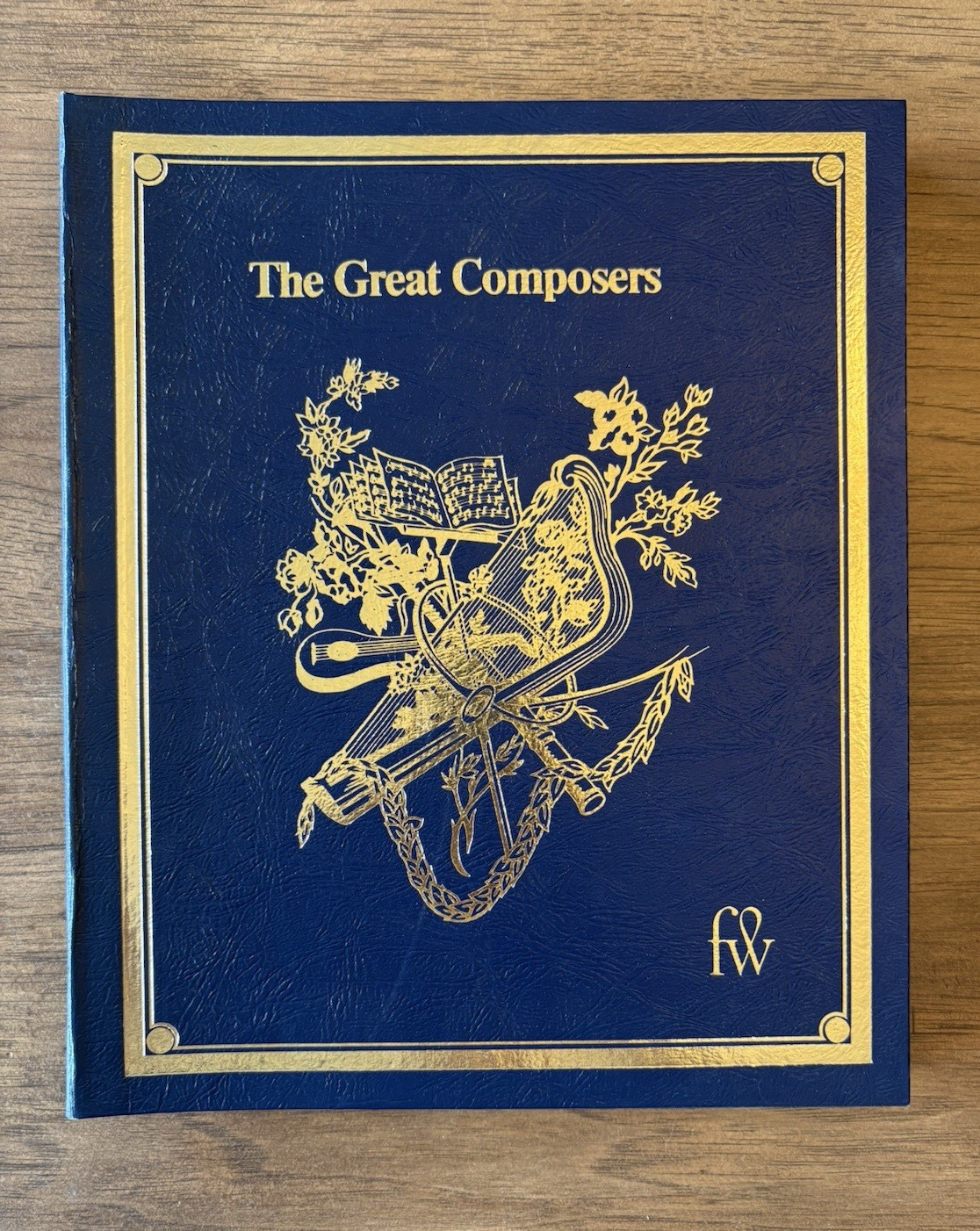 Funk & Wagnalls „The Great Composers“ Family Library of Great Composers Binder