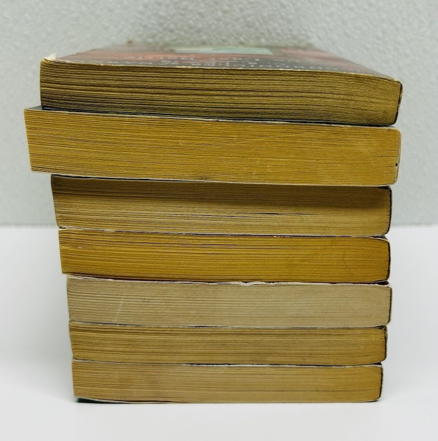 Complete Set of 7 CHRONICLES OF NARNIA Books 1-7 pb C.S. Lewis~The Last Battle