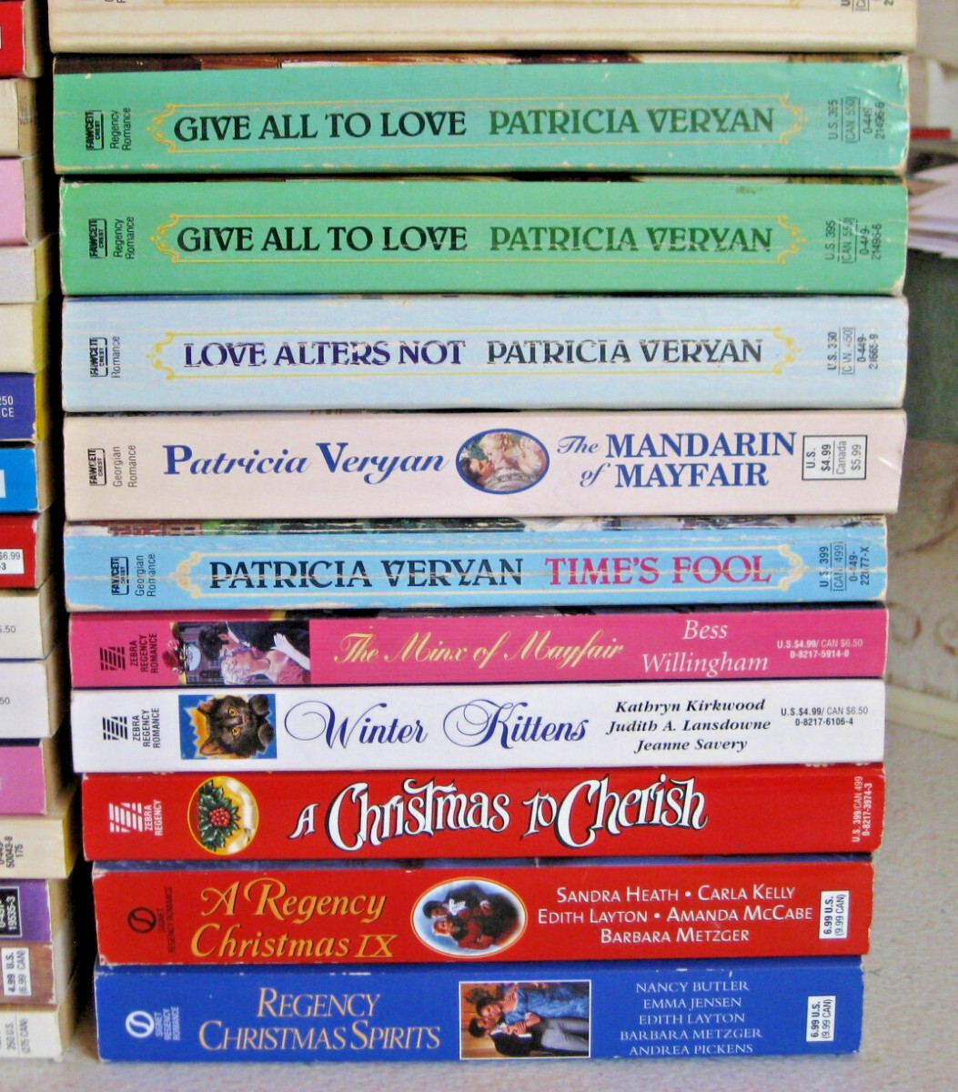 Lot of 51 Vintage Regency Romance Novels – PICK-N-CHOOSE – Very Good – Paperback