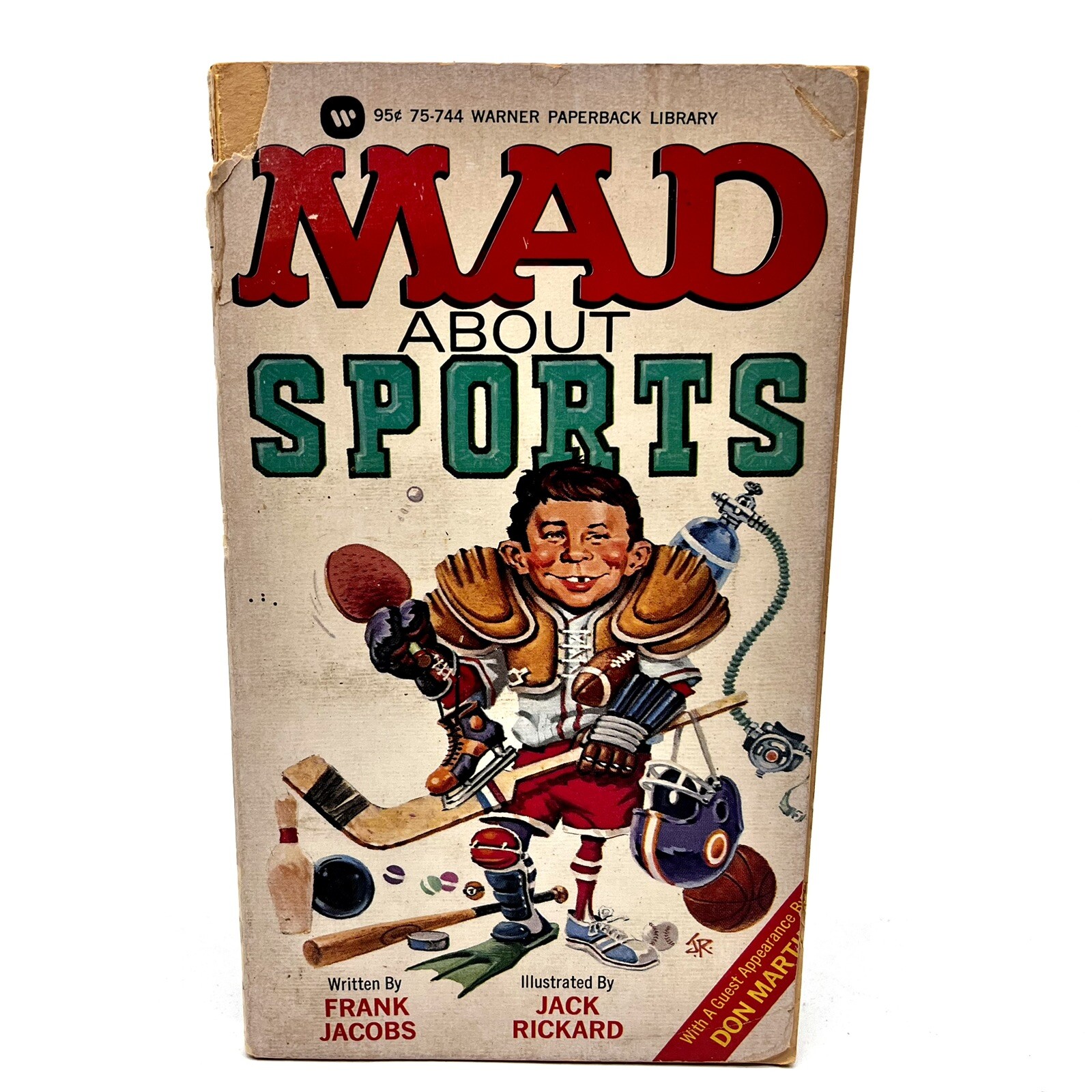 MAD About Sports • Don Martin Guest Appearance • 4th Printing – 1974 • Warner