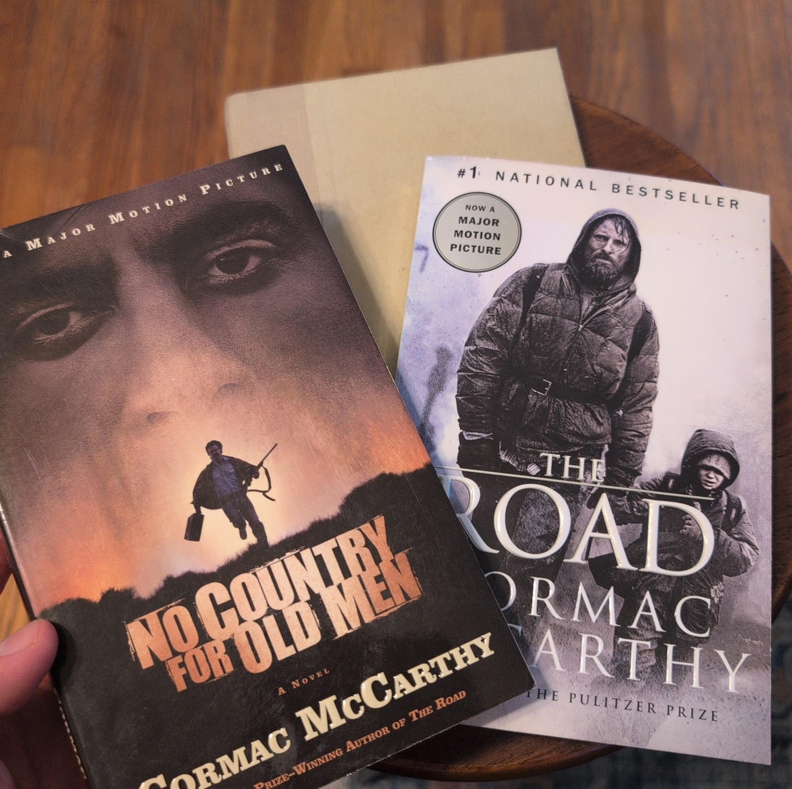 Cormac McCarthy 3 Book lot: Blood Meridian, The Road, No Country For Old Men