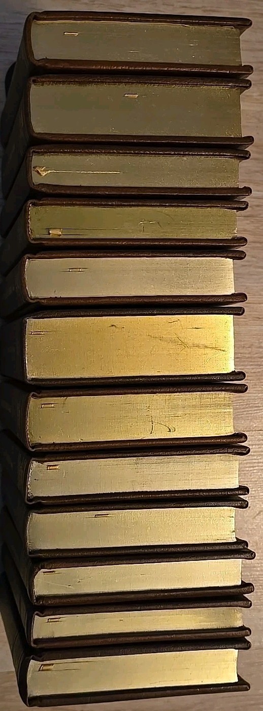 Lot Of 12 Classics Of The Old West Time Life Books Leather Edition Mixed Titles