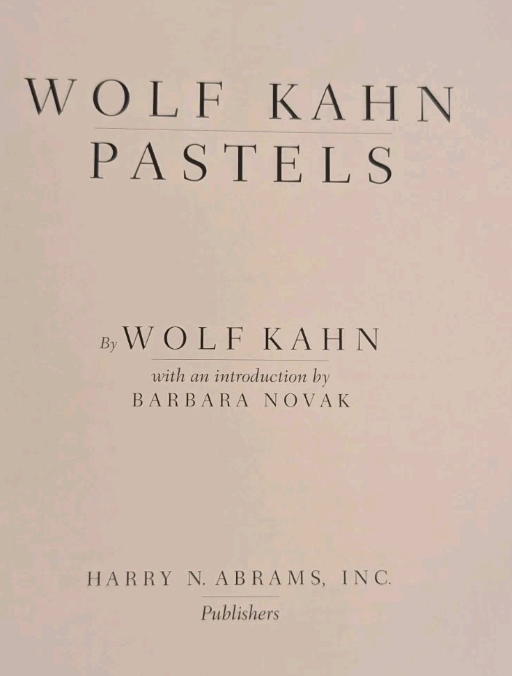 Wolf Kahn: Pastels