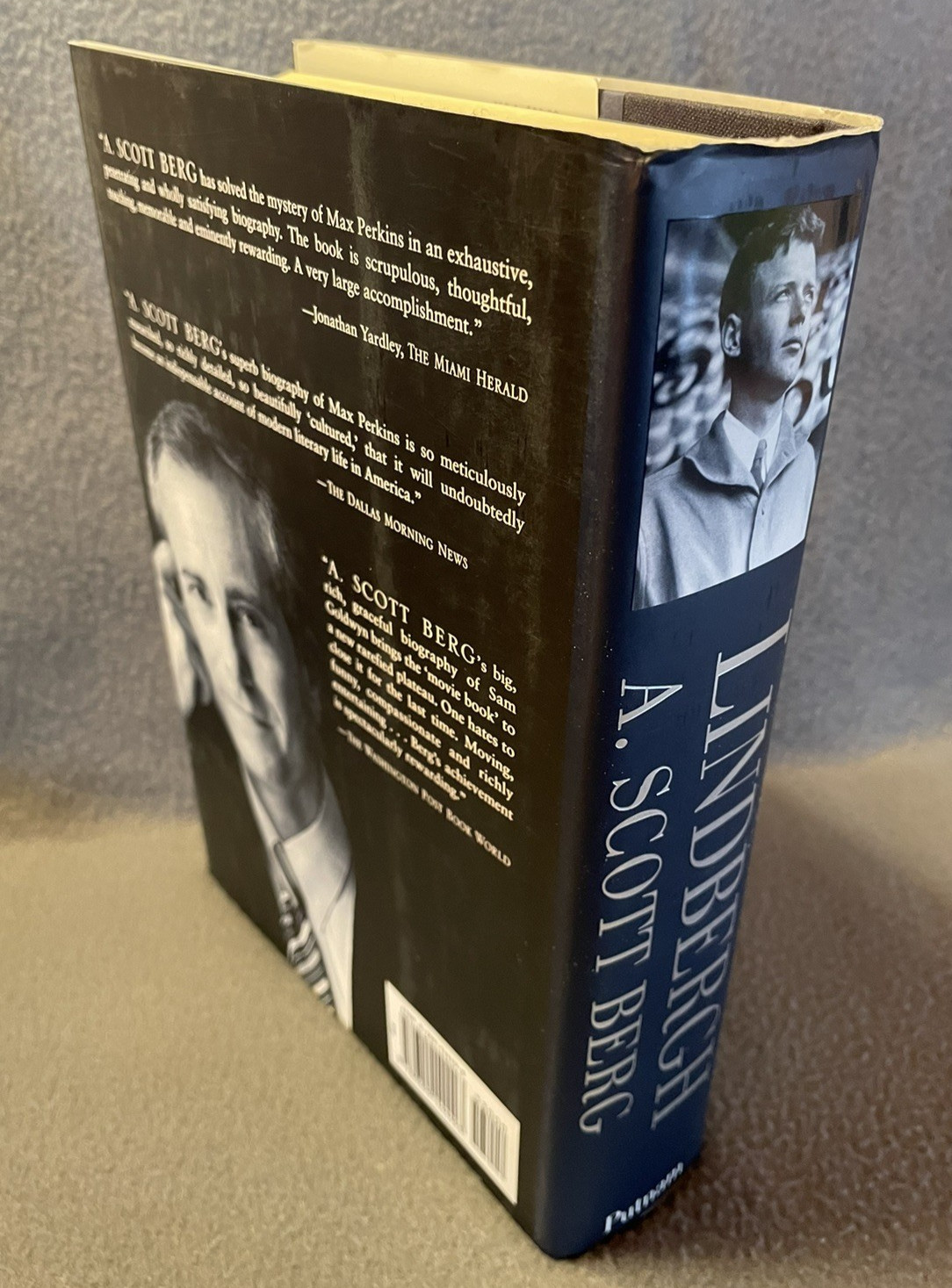 Lindbergh A. Scott Berg 1998 First Edition 1st Printing HardCover DustJacket LNC