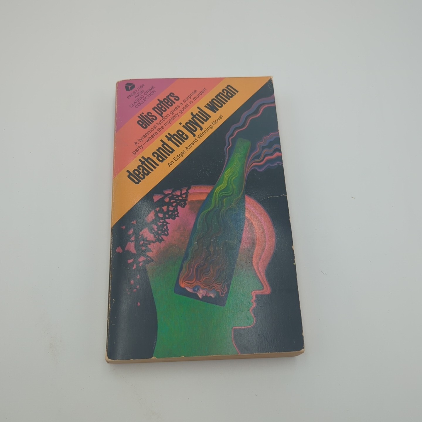 Death and the Joyful Woman Paperback By Peters, Ellis Avon Novel Book Vtg Edgar