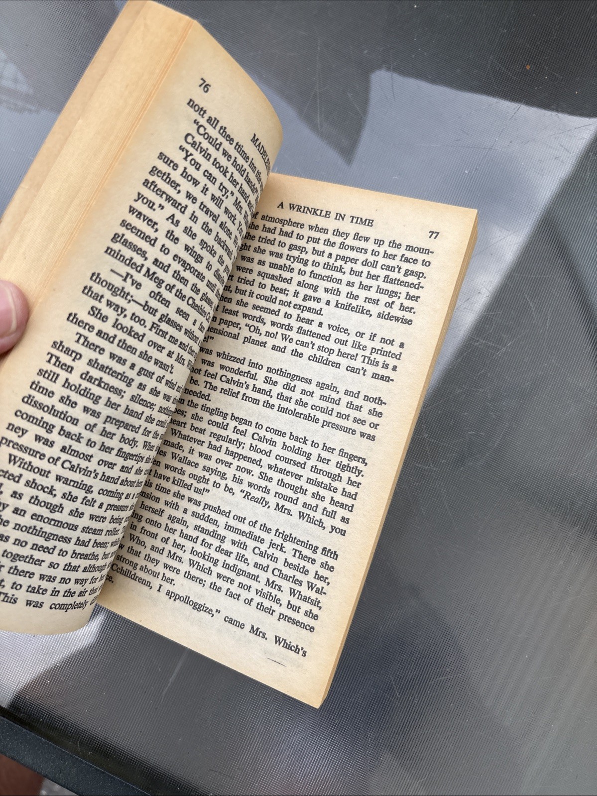 A Wrinkle in Time by Madeleine L’Engle 1976 vintage paperback Stranger Things