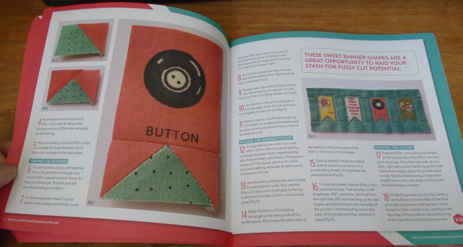 Fast Fabric Gifts By Heidi Staples 6 Projects For Fussy Cutting PB NOS 39 Pages