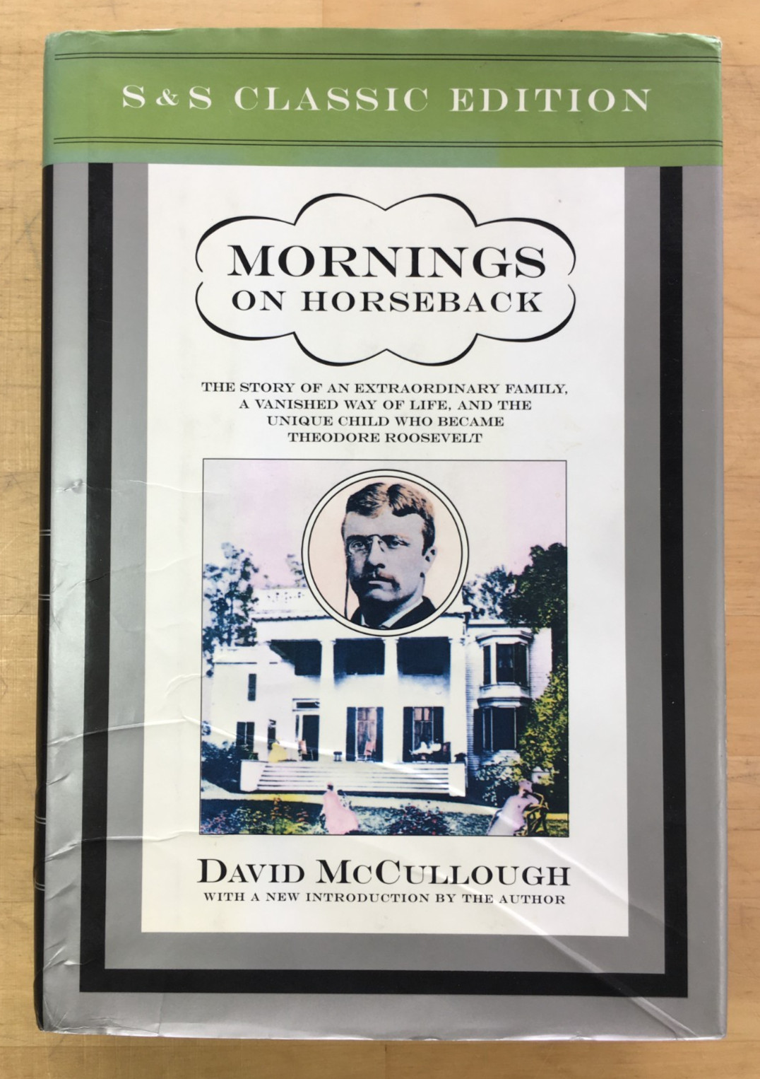 Mornings on Horseback by David McCullough – 2001 Hardcover w/ Dust Jacket, Good