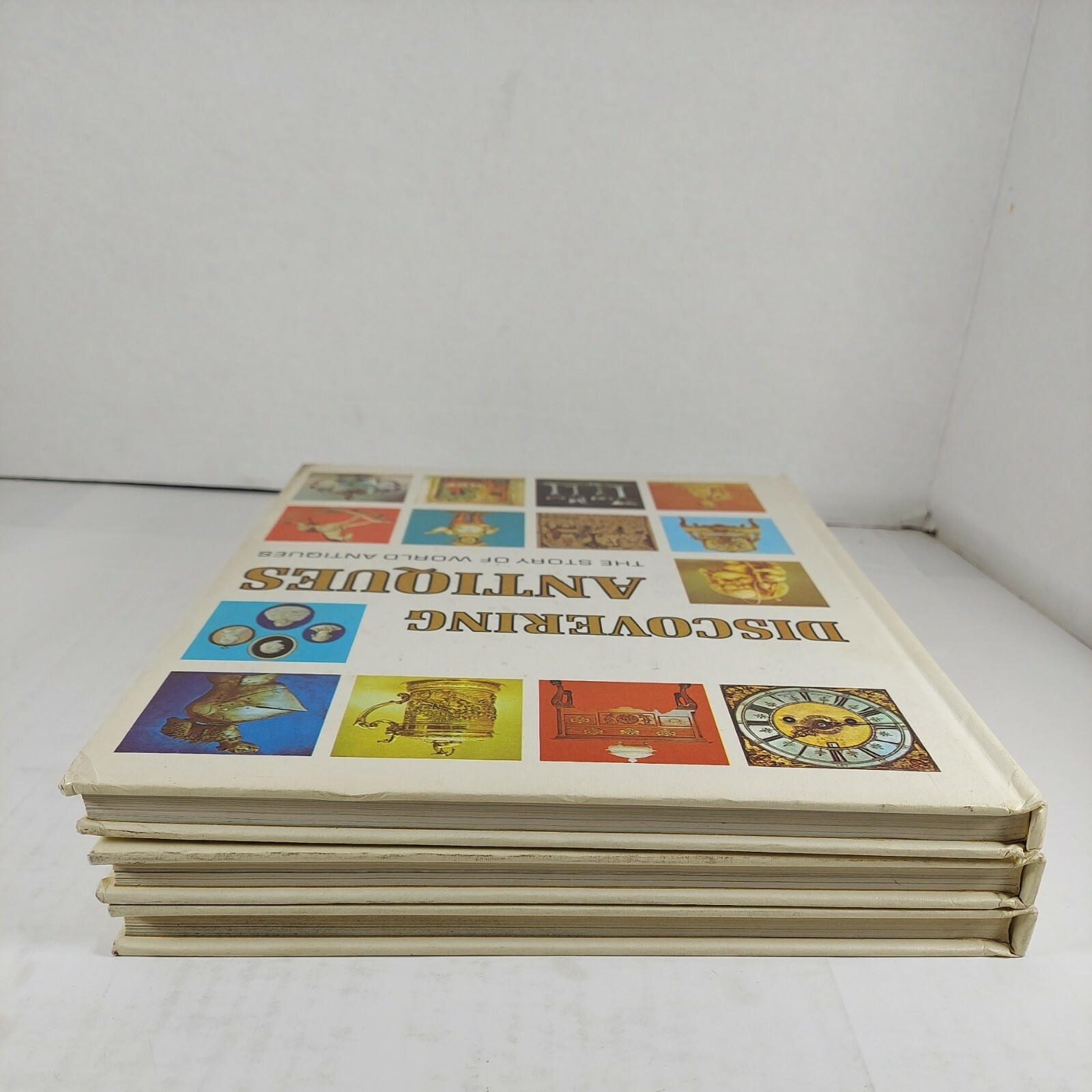Discovering Antiques Hardcover Books Vintage 1972-73 Volumes 1, 2, 3 Greystone
