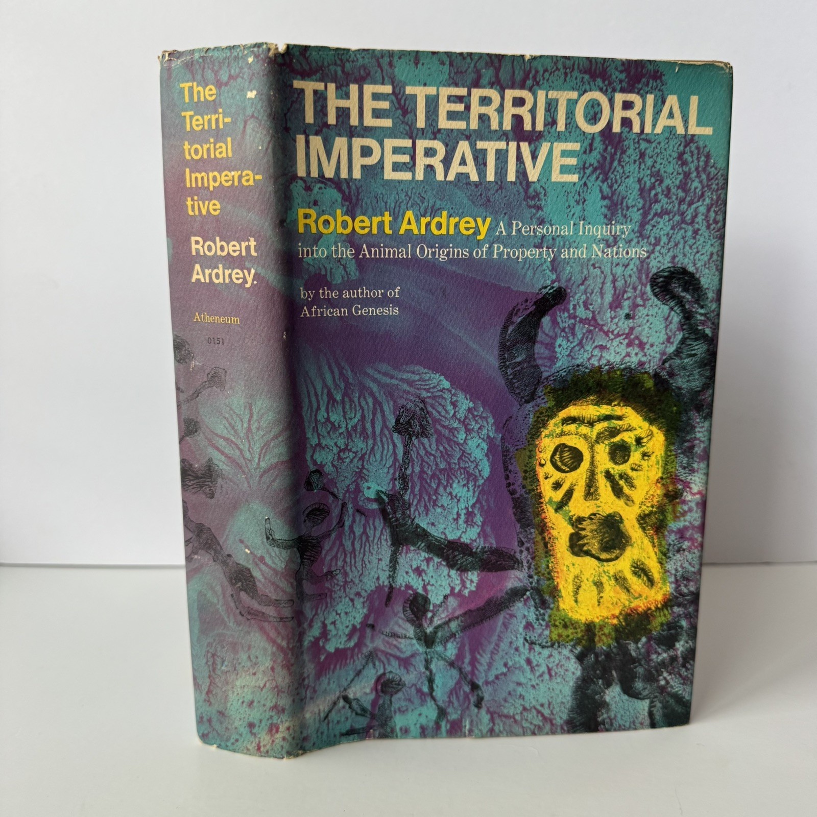 The Territorial Imperative, Robert Audrey 1966 HB w/DJ VG condition VTG