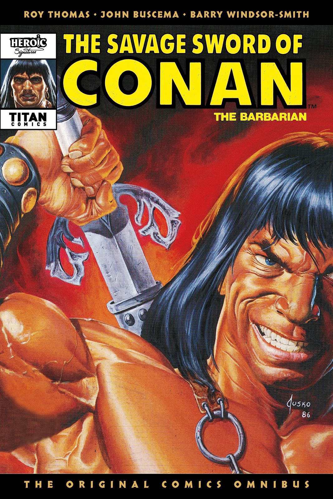 The Savage Sword Of Conan: The Original Comics Omnibus Vol.9 (SAVAGE SWORD O…