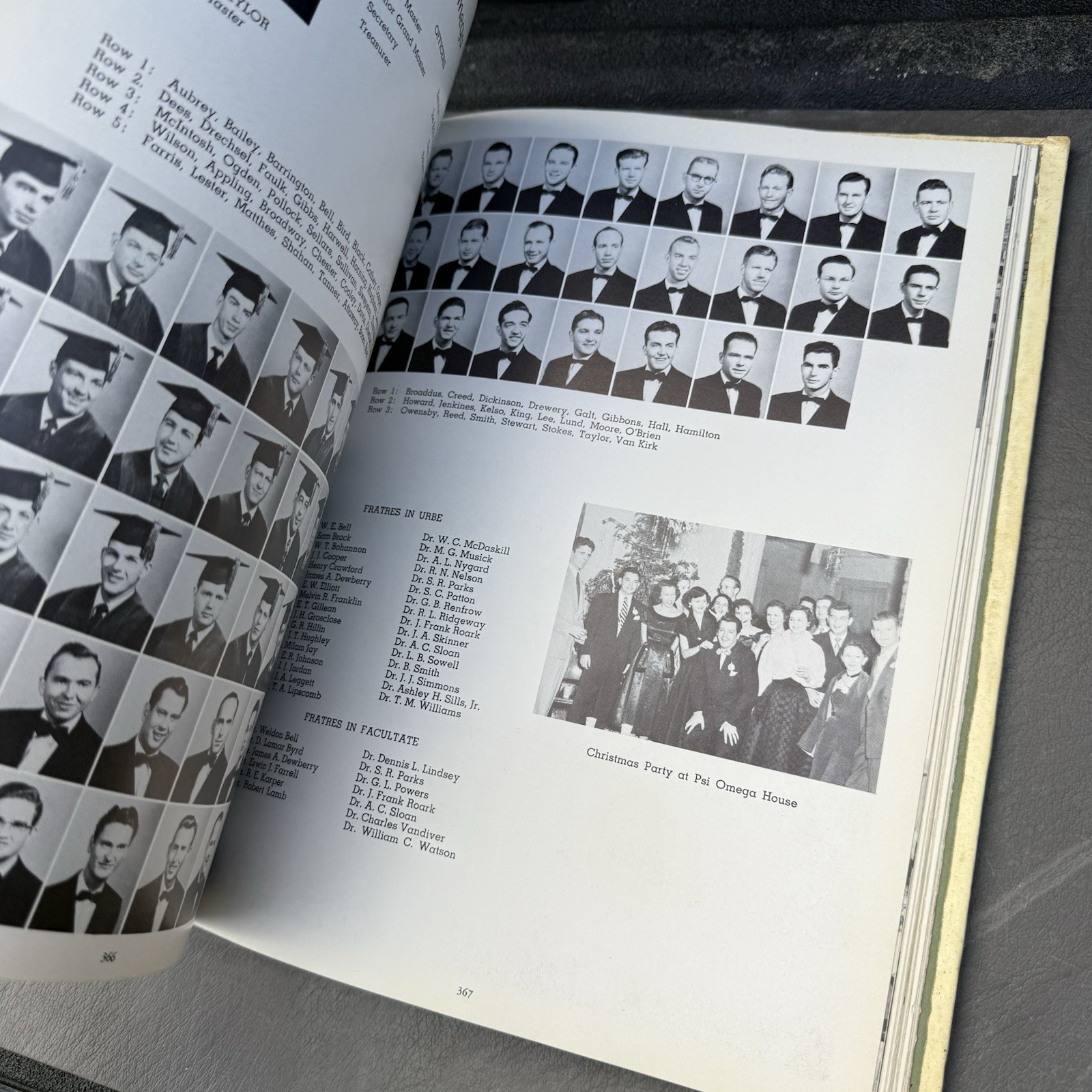 Baylor University 1952 Yearbook Round Up Annual Hardback Book Waco Texas Bears