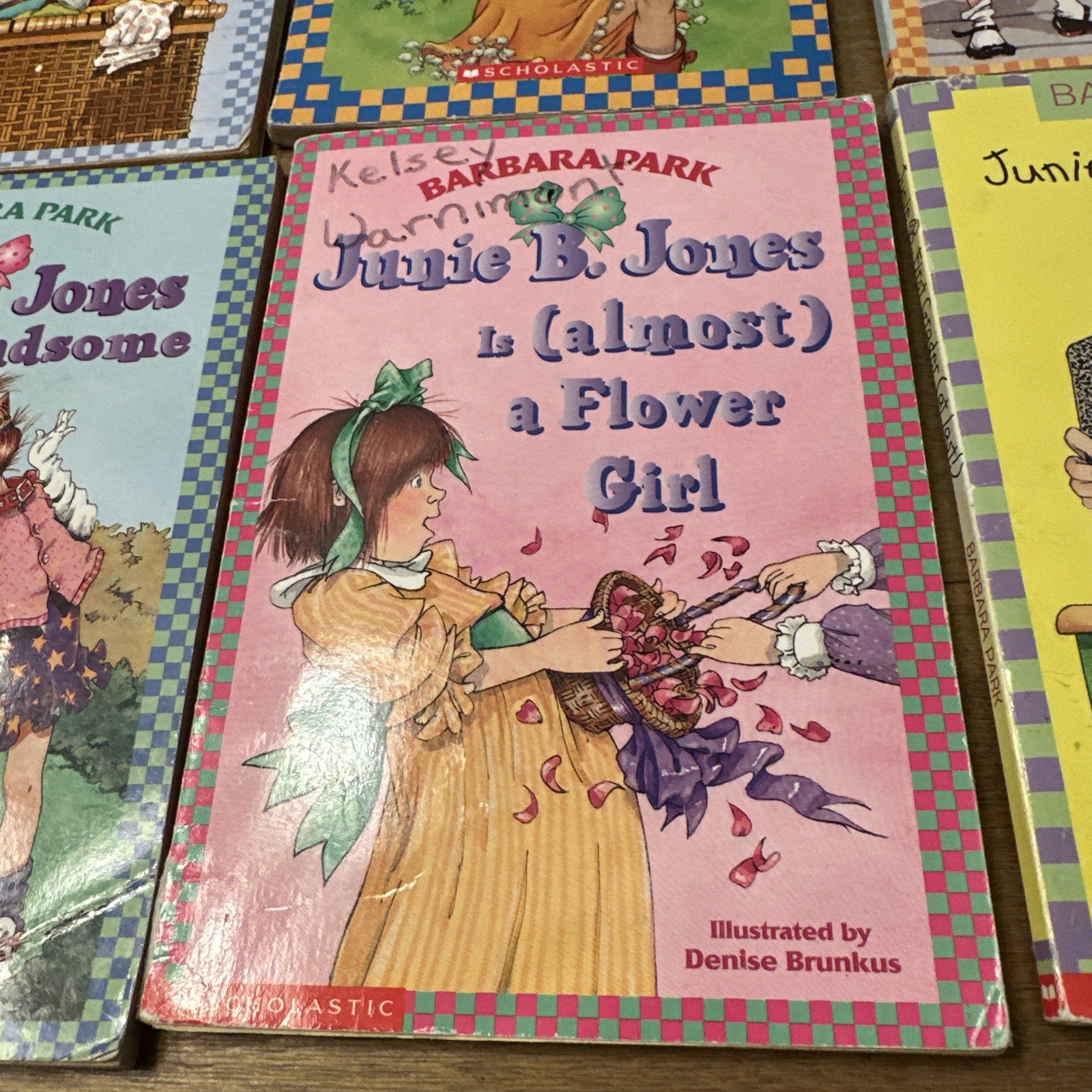 Lot of 6 Junie B. Jones Paperback Books by Barbara Park Various Titles