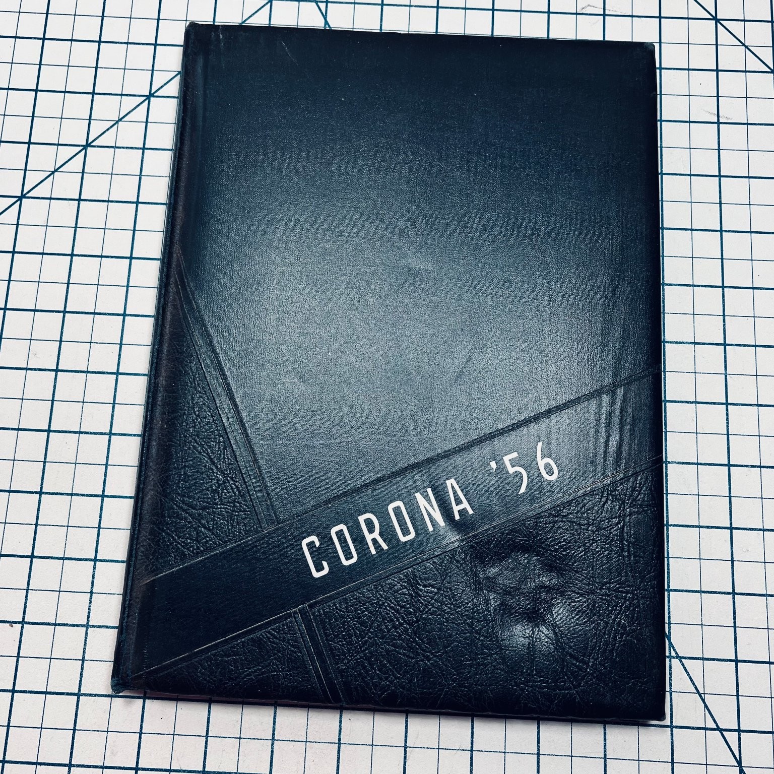 The 1956 Corona St. Stephens High School Yearbook Hickory NC Vintage