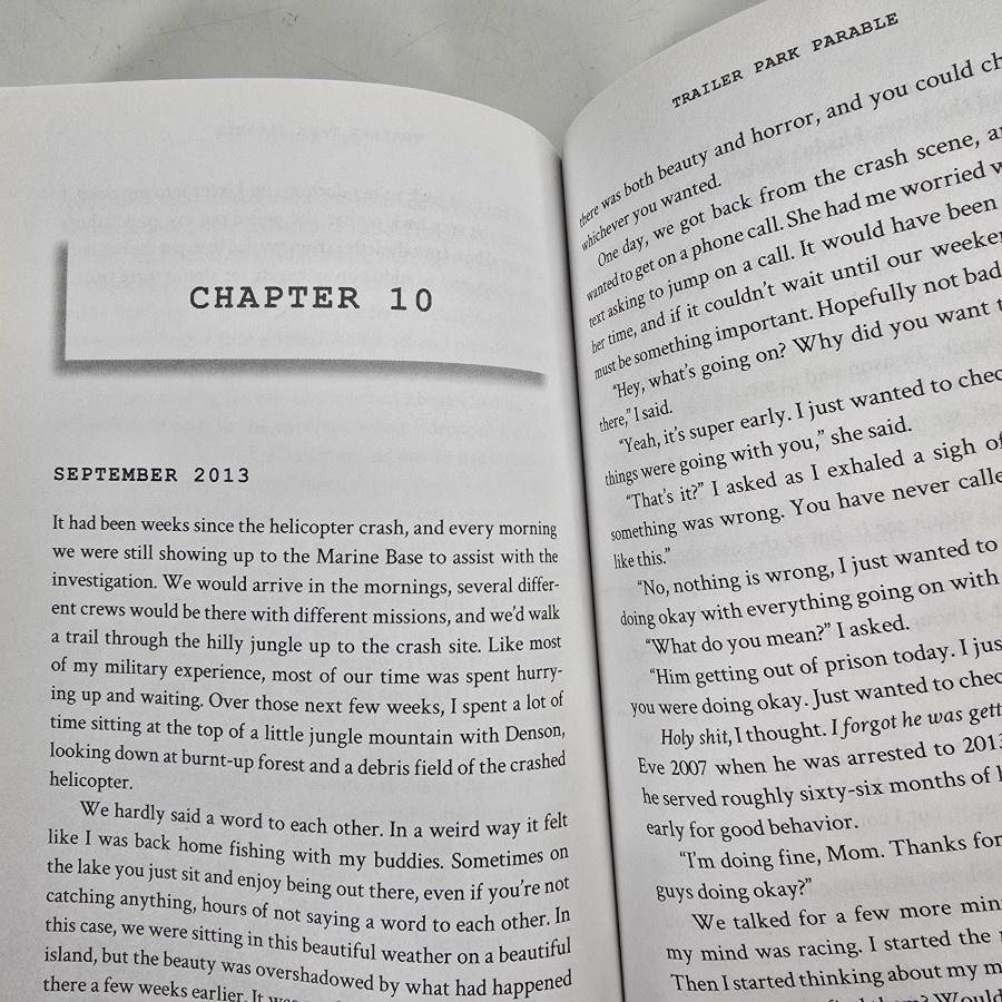 Trailer Park Parable Tyler Zed Addiction Recovery Post Hill PB 2024 Book