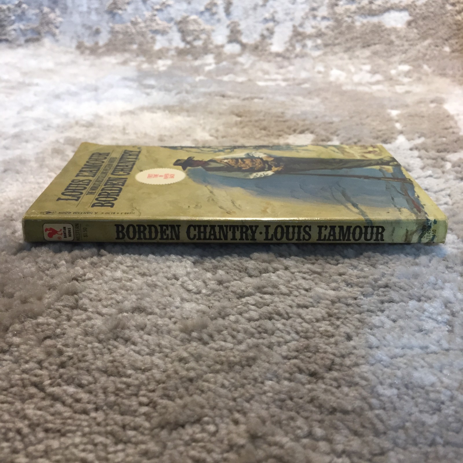 Borden Chantry Louis L’Amour 1977 Bantam Books Small Town Manhunt Justice