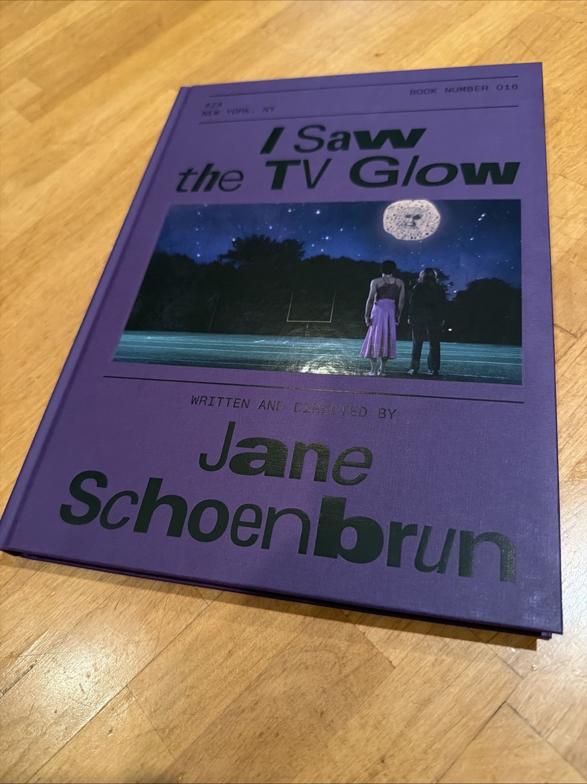 SPECIAL I Saw the TV Glow Screenplay Book (HardCOVER) By Jane Schoenbrun