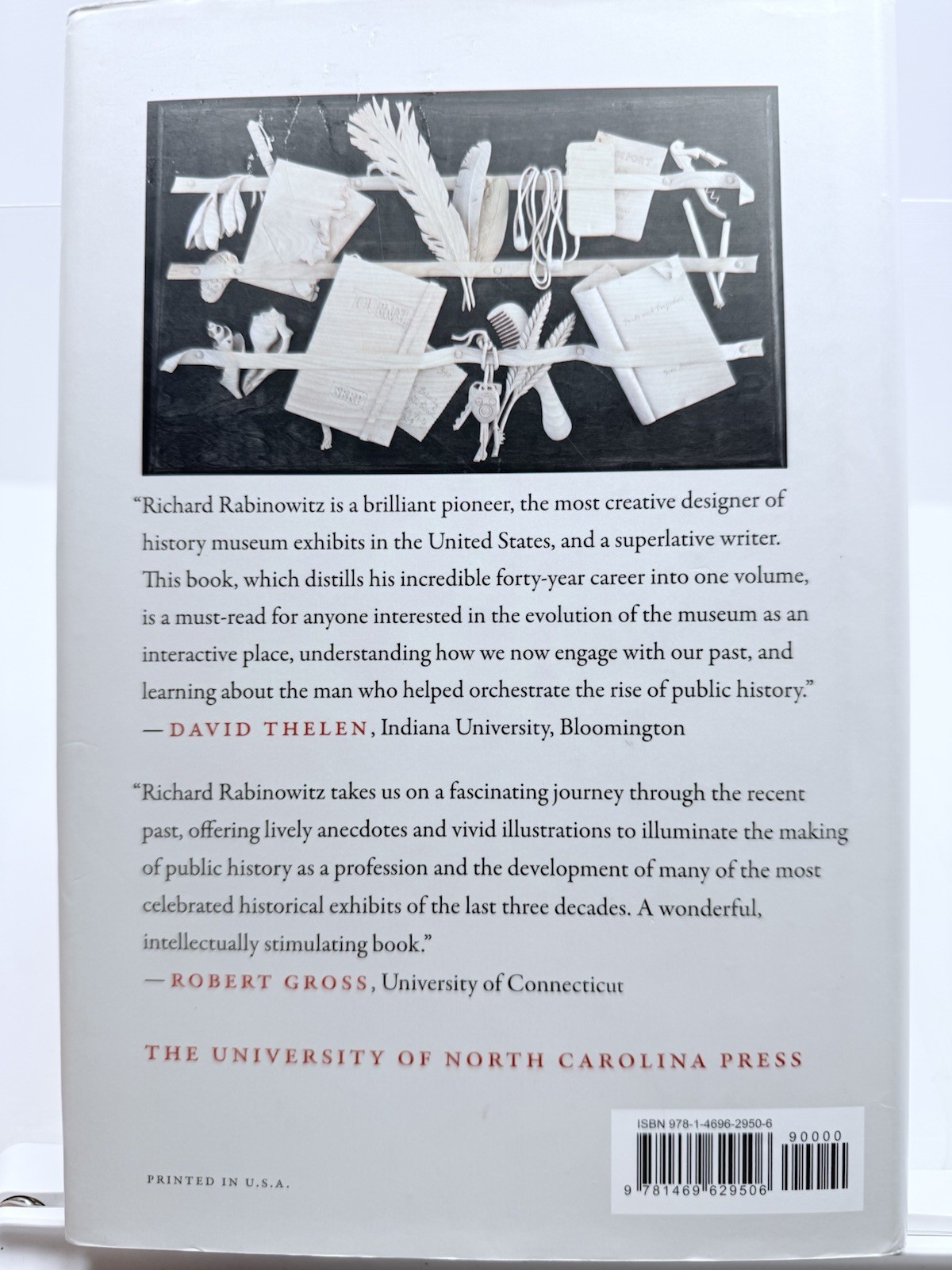 Curating America Richard Rabinowitz 2016 UNC Press Hardcover Museums
