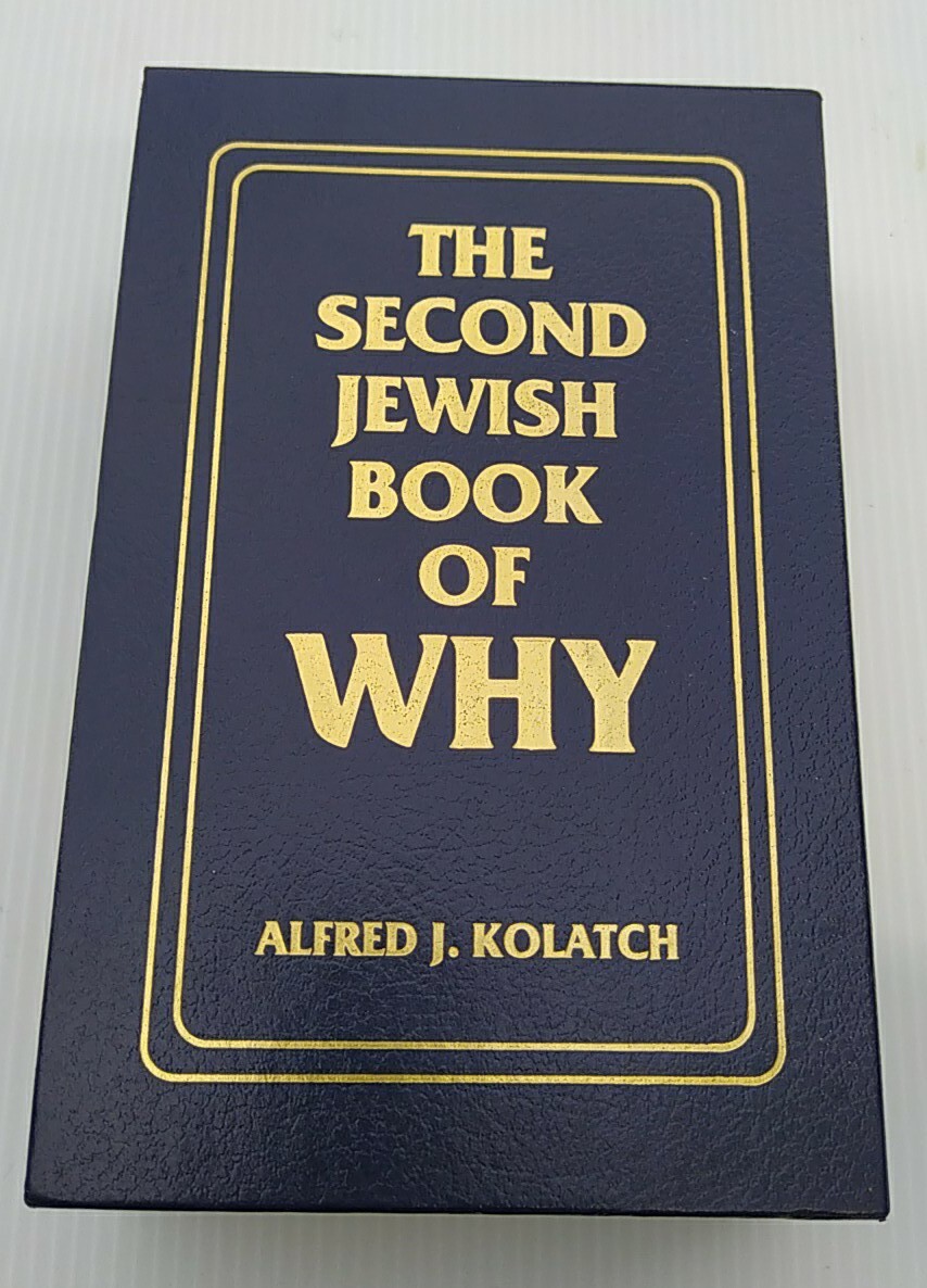 Jewish History & Culture: The Jewish Book of Why Set by Alfred J. Kolatch, 2 Vol