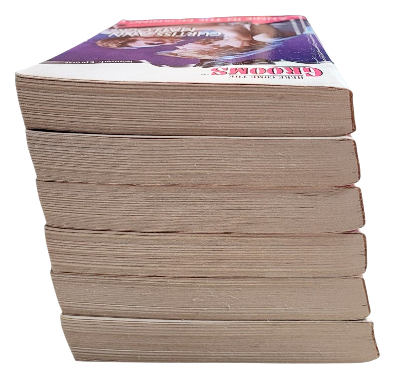 Harlequin/Silhouette Here Come the Grooms Romance Novels – 6 Wanted Spouse