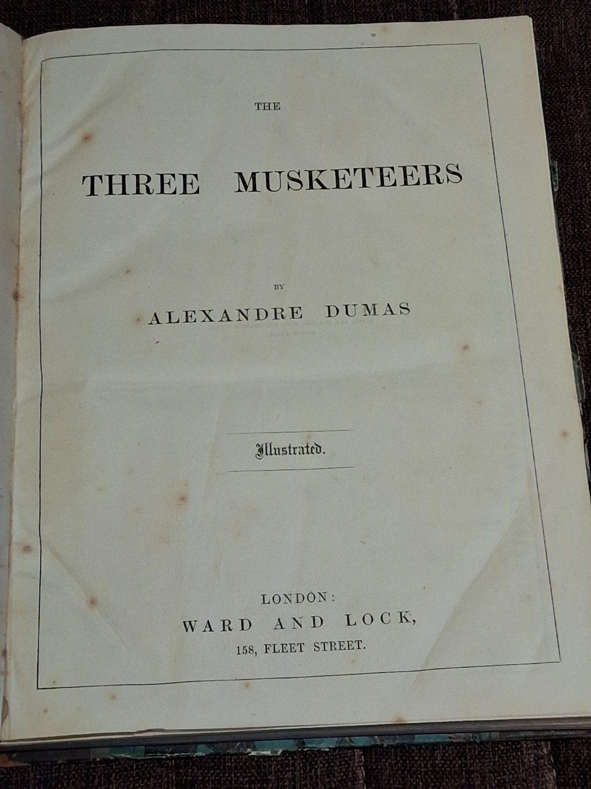 Alexander Dumas Three musketeers Twenty years later 1890th illustrated