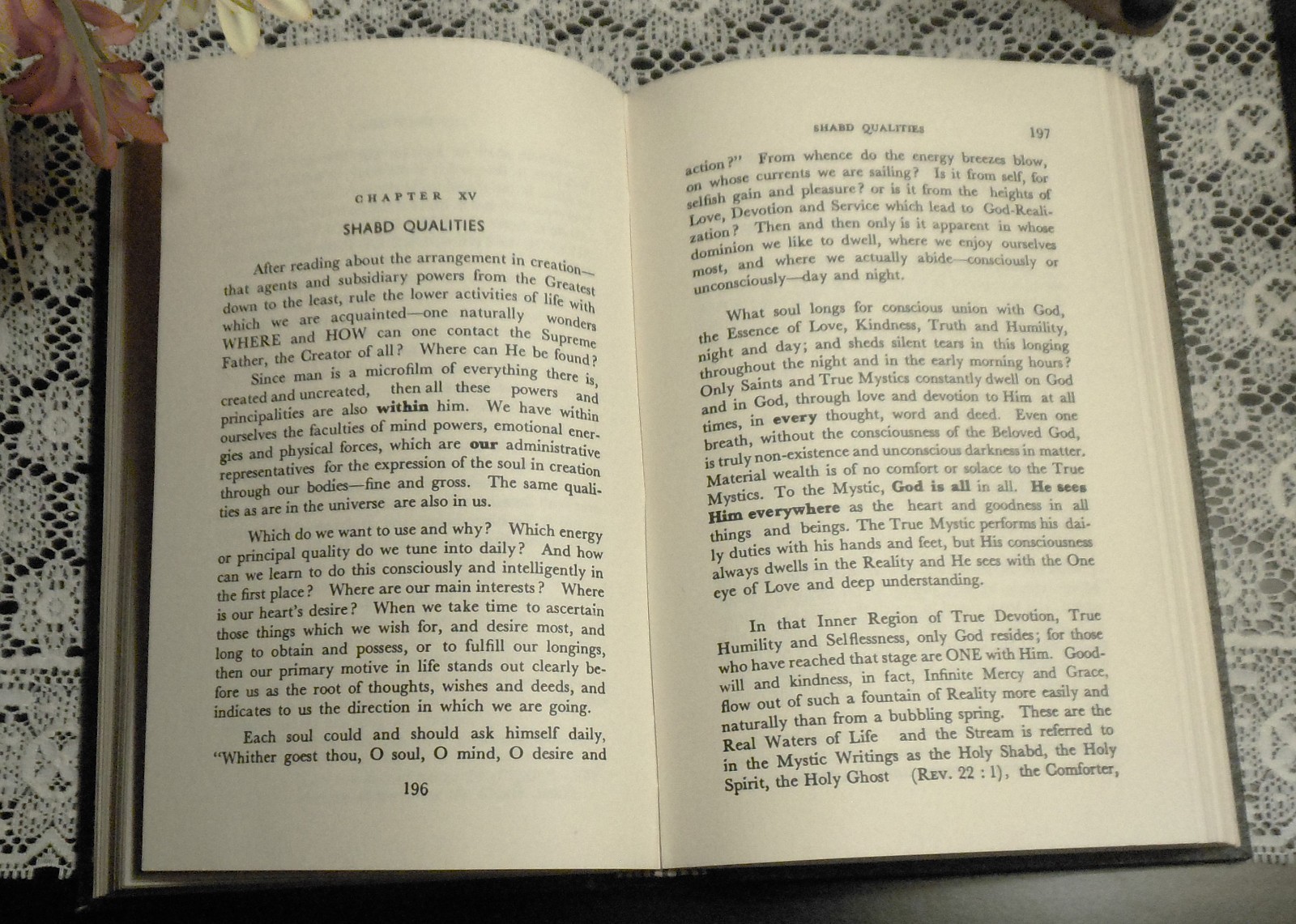 MYSTIC BIBLE by Dr. Randolph Stone Radha Soami Satsang Beas India (7th Ed. 1982)