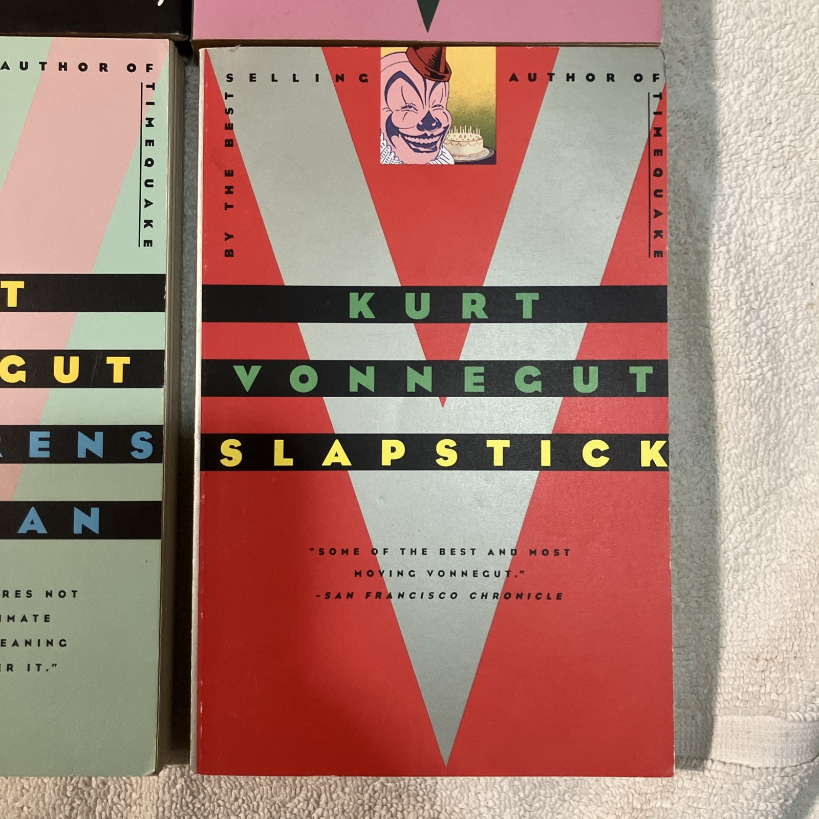 Kurt Vonnegut Lot-Sirens Of Titan,Slapstick,Cat’s Cradle ++