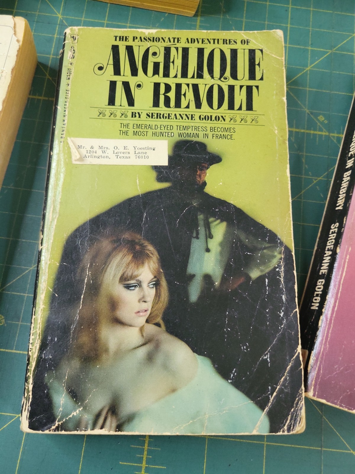 Lot Of 8 Sergeane Golon Pb Books Angelique „SEE PHOTOS“