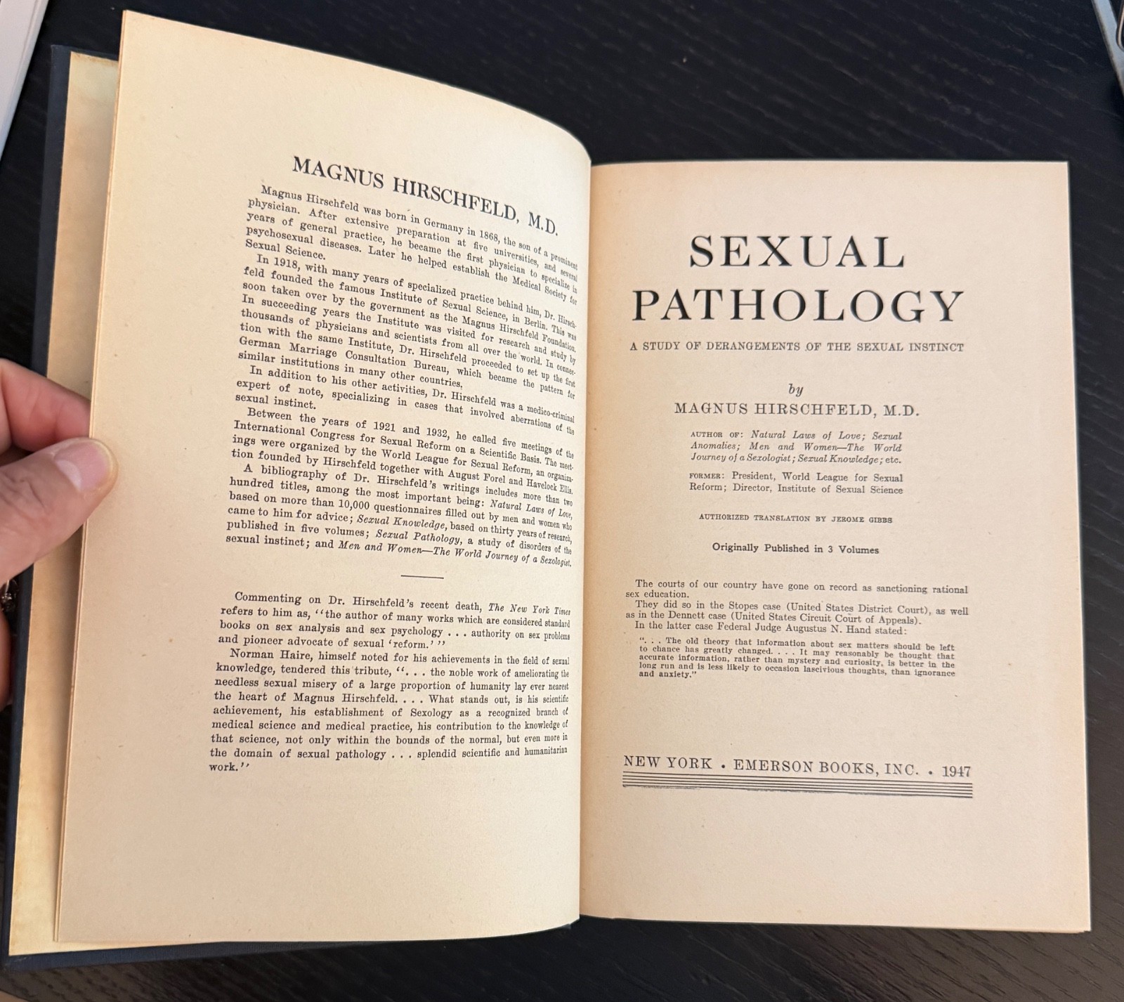 Sexual Pathology: A Study of Derangements of the Sexual Instinct