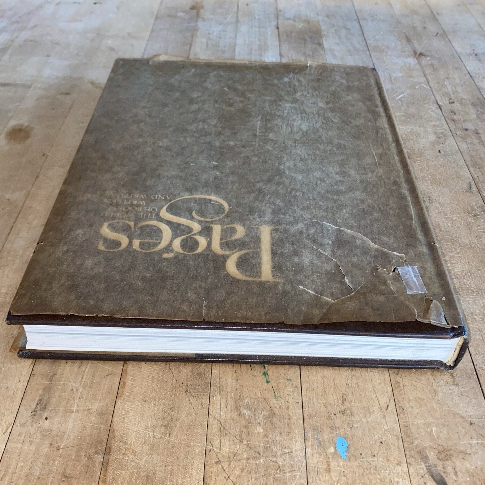 Matthew J BRUCCOLI Pages The World of Books Writers and Writing 1976 HC Book