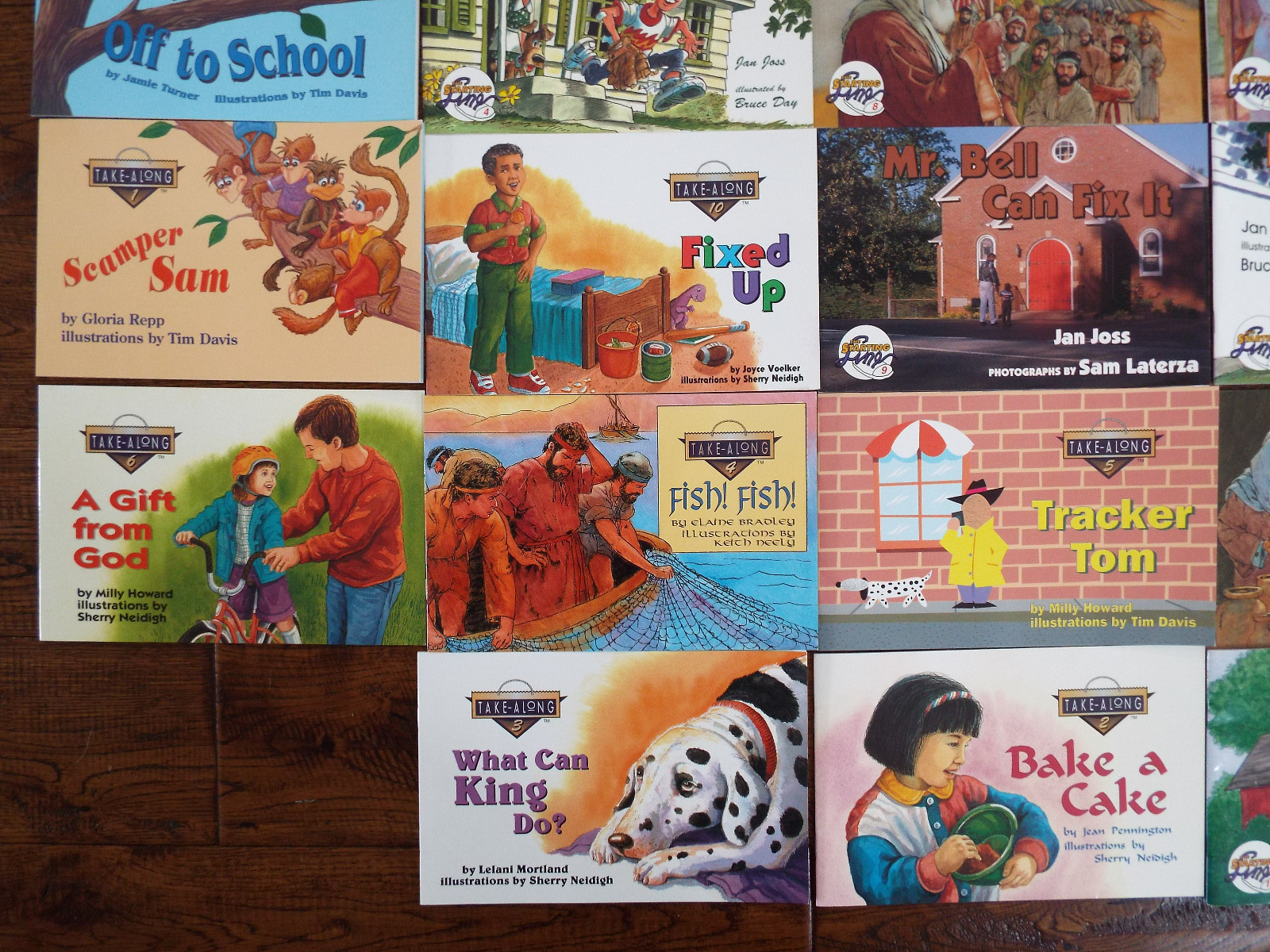 Lot 28 BJU Press Vtg Take Along Readers Picture Books Journey Forth