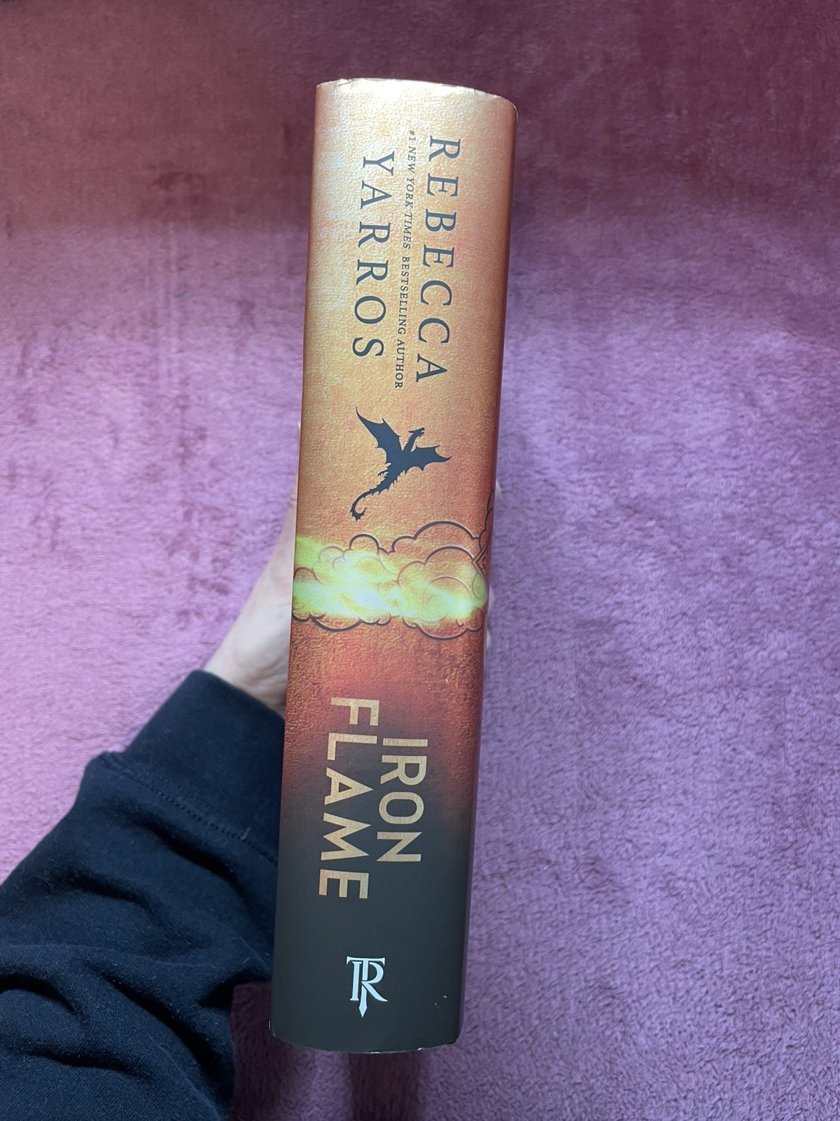 HAND SIGNED UNREAD Iron Flame Standard Edition Hand Signed By Rebecca Yarros New