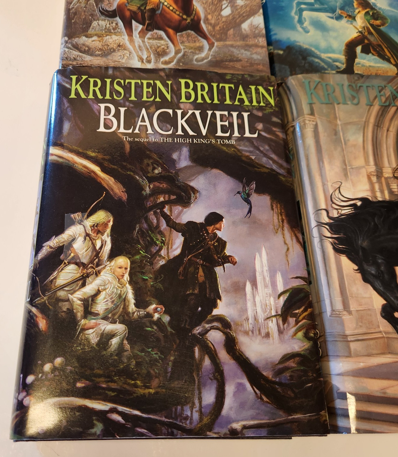 Kristen Britain Green Rider Book Lot of 4 Hardcover Fantasy Set 1-4 DAW BCE