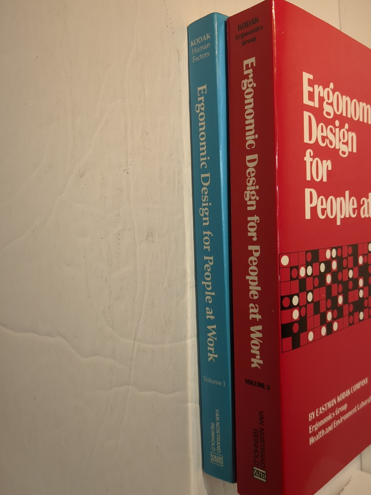 ERGONOMIC DESIGN FOR PEOPLE AT WORK, VOLUMES 1&2 By Eastman Kodak Co.