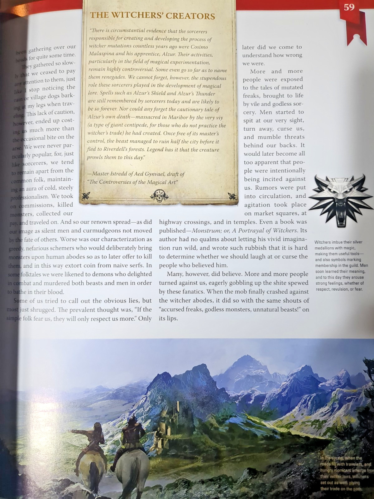 The World Of The Witcher Game Compendium Marcin Batylda Hardcover Dark Horse