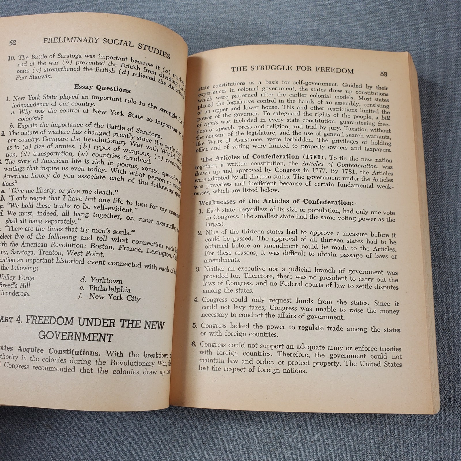 Elementary United States History Paul M Roberts 1961 Revised Amsco