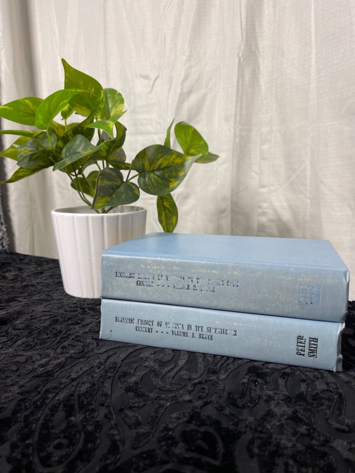 TWO VOLUMES (1 & 2) Economic History Of Virginia In The Seventeenth Century….