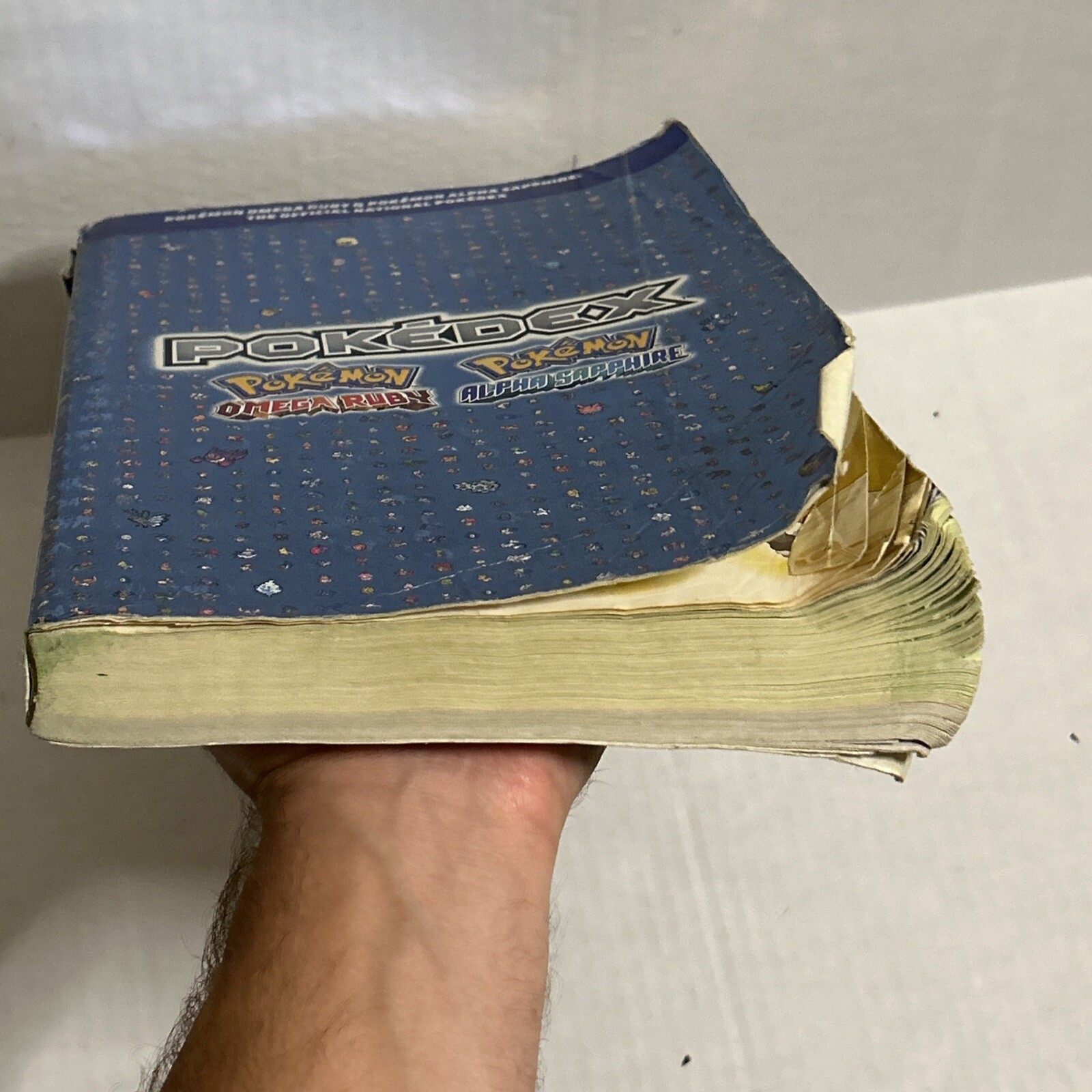 Pokemon Official National Pokedex Book Omega Ruby Alpha Sapphire No Poster
