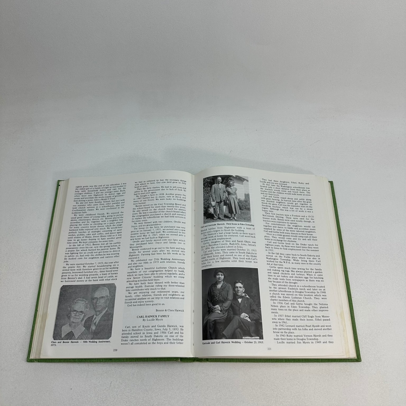 Hyde Heritage 1977 Hyde County History Genealogical Society South Dakota