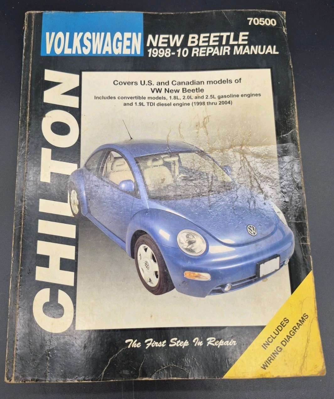 Chilton 70500 Volkswagen New Beetle 1998-00 Repair Manual READ